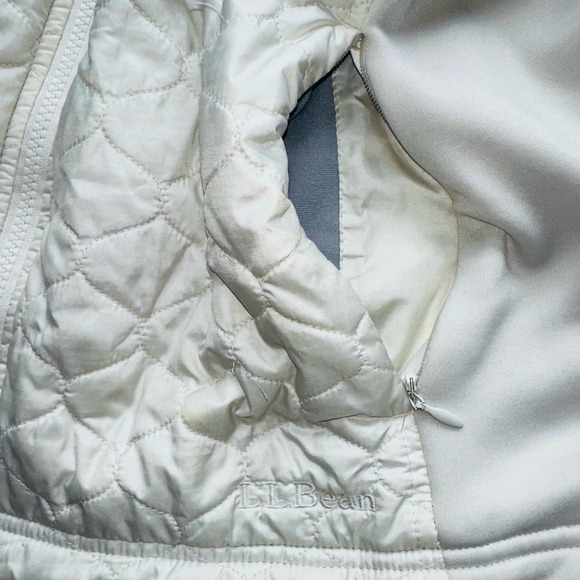 EUC Women’s Large LL Bean Quilted Puffer Style Full Zip Jacket - Picture 8 of 11